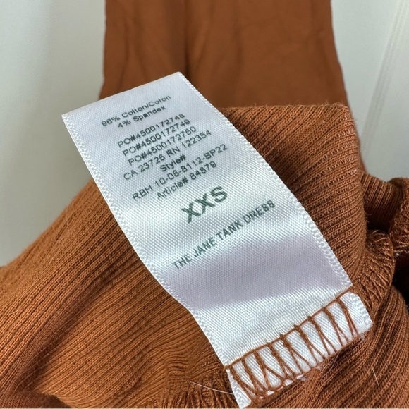 Denim Forum Jane Ribbed Mini Tank Dress - Picture 6 of 7